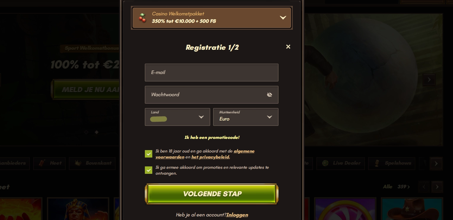 sankra casino registratie